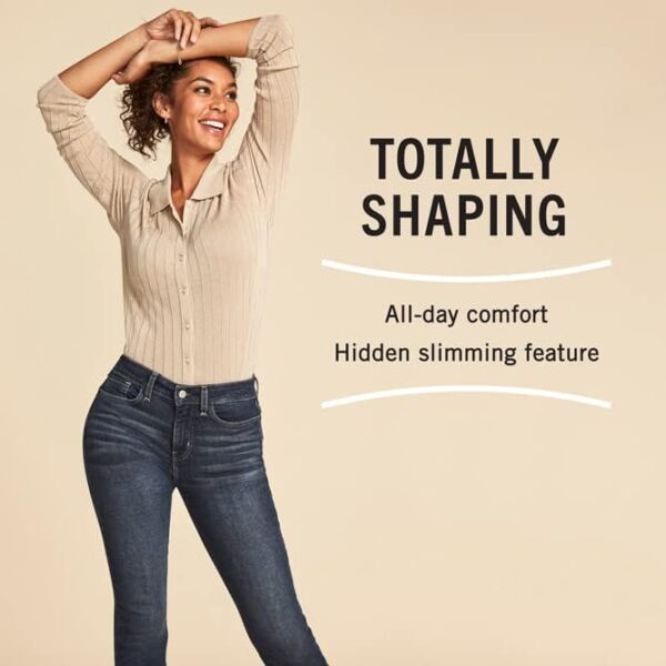 Signature by Levi Strauss & Co. Gold Label Women's Totally Shaping Skinny Jeans (Standard and Plus) - Image 6